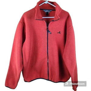 EMS mens full zip heavy fleece jacket with collar